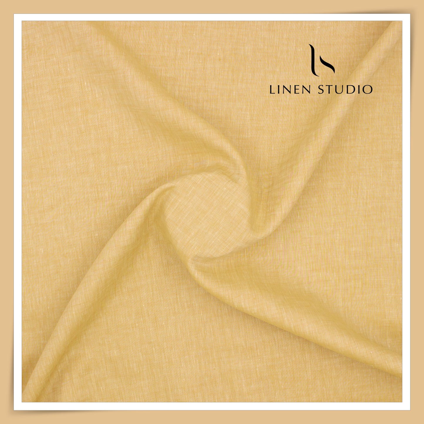 80 Lea Premium Shirting by Burgoyne - Golden Yellow (NEW)