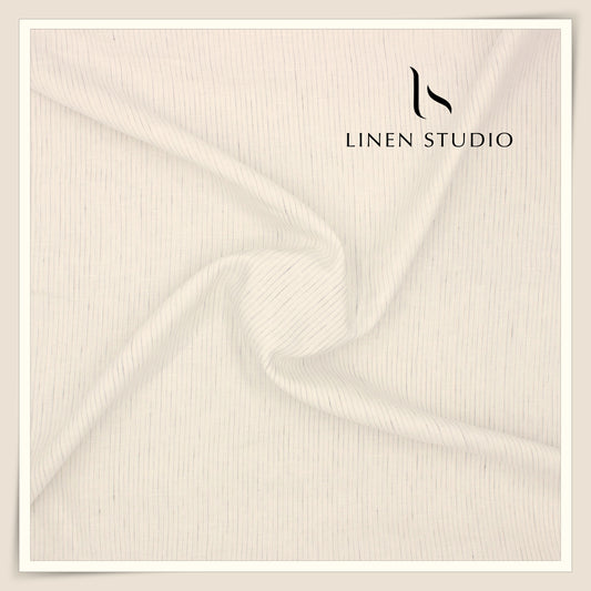 80 Lea Pure Linen Premium Shirting by Burgoyne - 12272/01 (NEW)