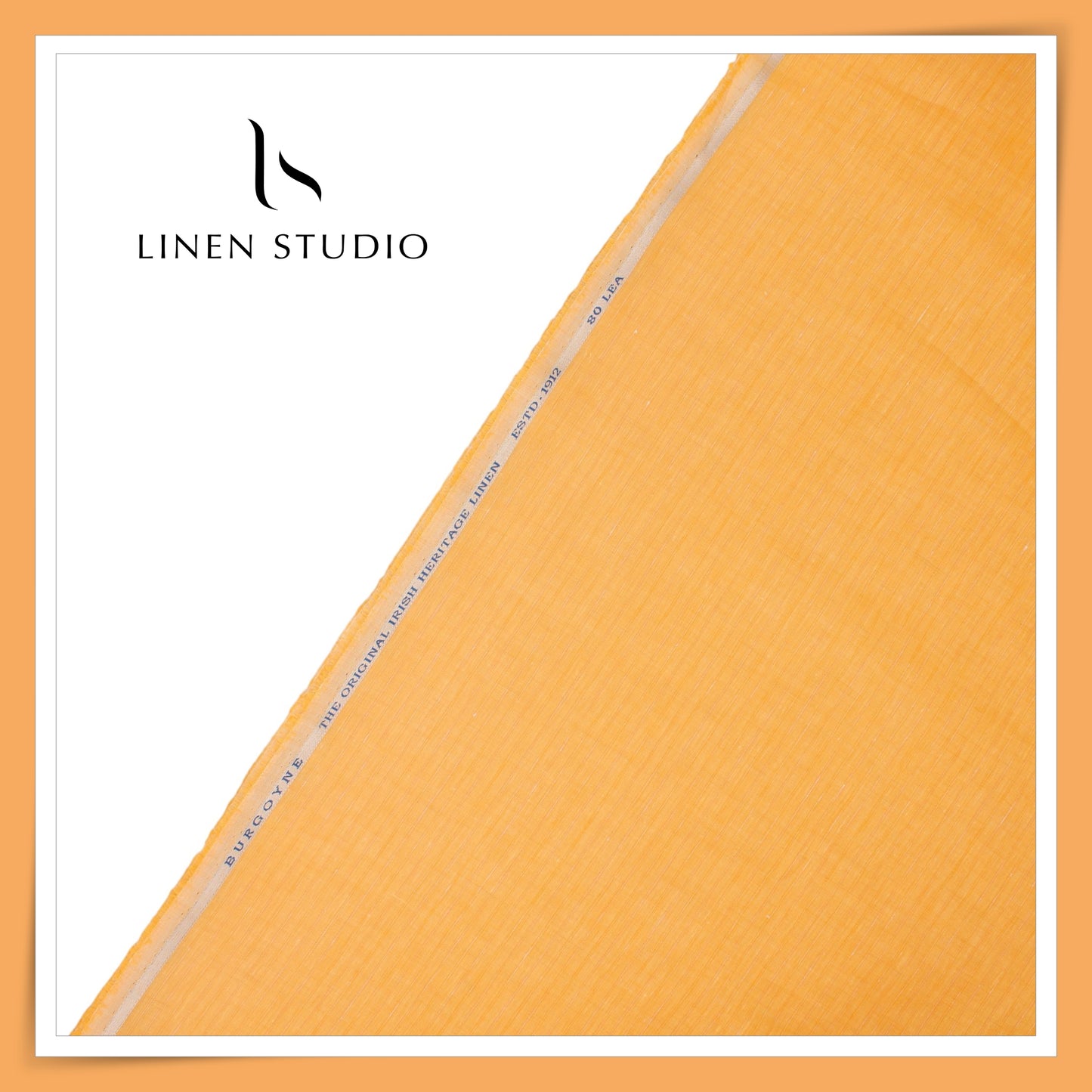 80 Lea Pure Linen Premium Shirting by Burgoyne - 12909/01 (NEW)