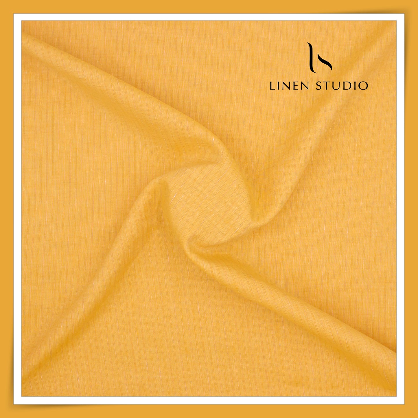 80 Lea Premium Shirting by Burgoyne - Kesari Aam Stripes (NEW)