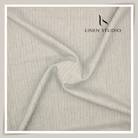 80 Lea Pure Linen Premium Shirting by Burgoyne - 13044/02 (NEW)