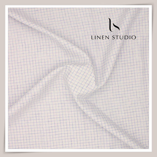 80 Lea Pure Linen Premium Shirting by Burgoyne - 13090/01 (NEW)