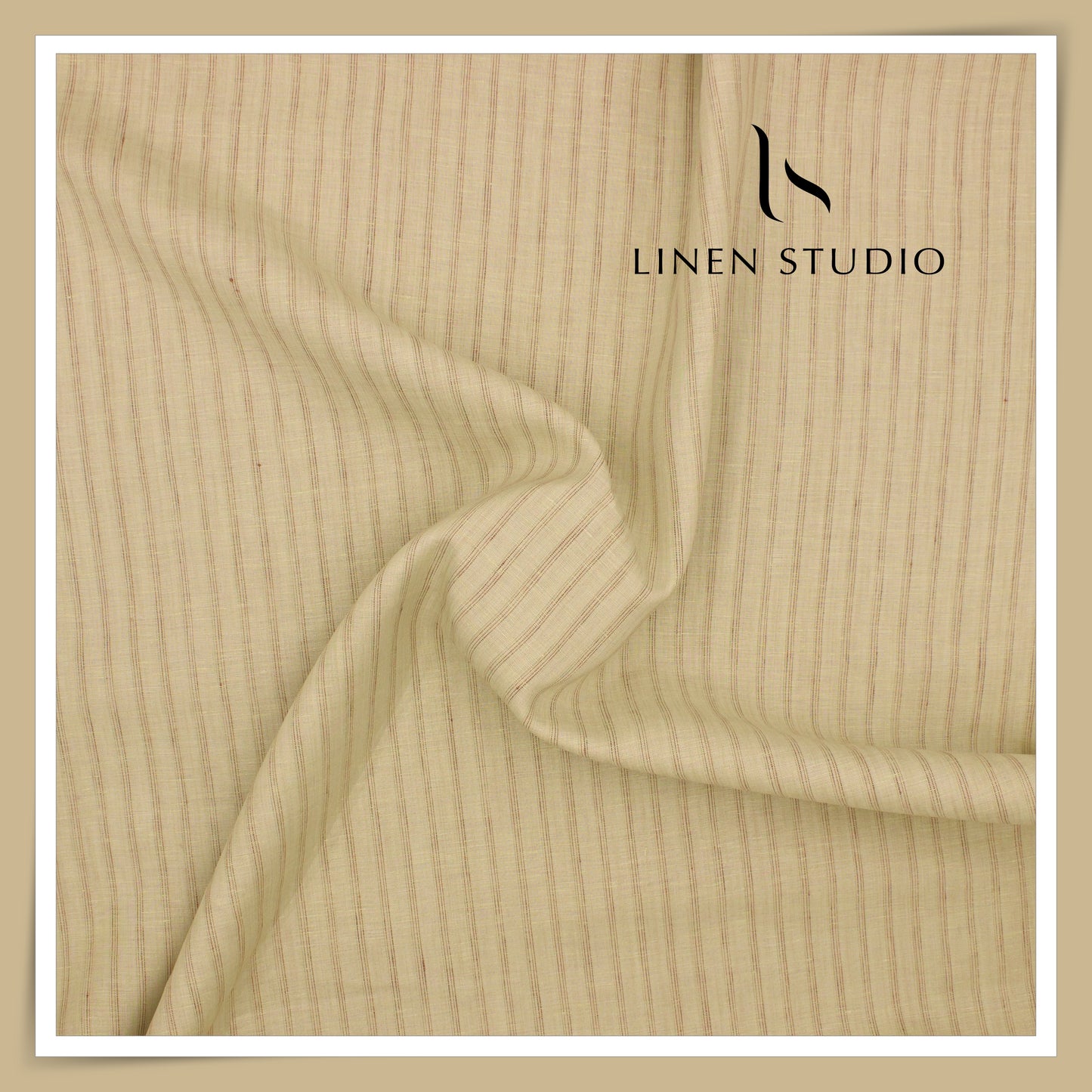 80 Lea Pure Linen Premium Shirting by Burgoyne - 13573/01 (NEW)