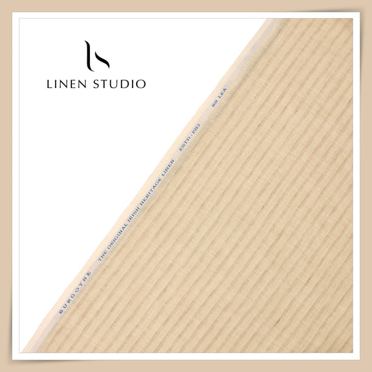 80 Lea Pure Linen Premium Shirting by Burgoyne - 13573/03 (NEW)