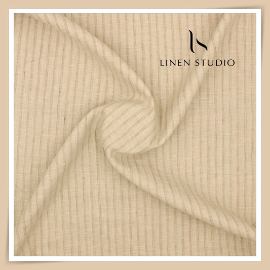 80 Lea Pure Linen Premium Shirting by Burgoyne - 13573/03 (NEW)
