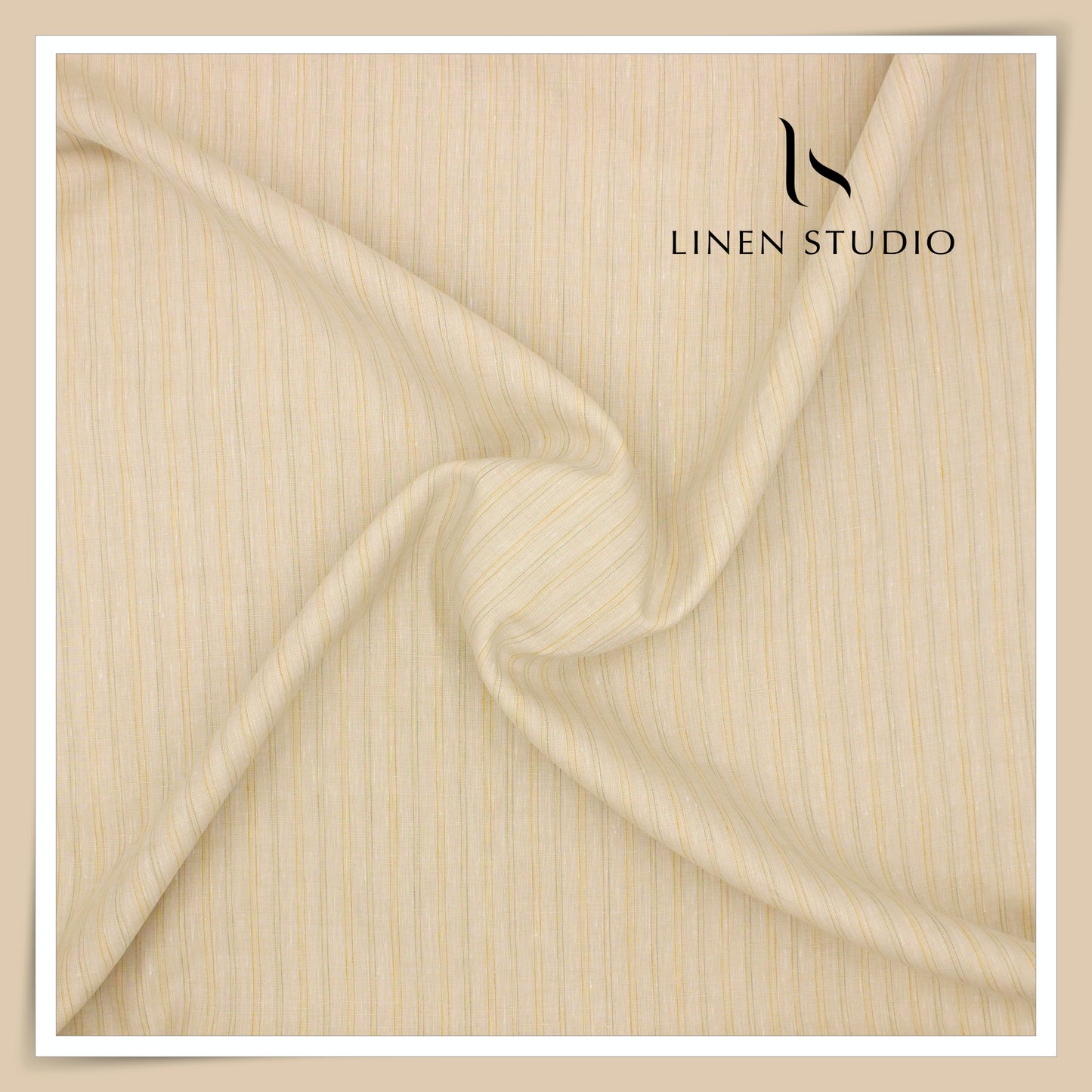 80 Lea Pure Linen Premium Shirting by Burgoyne - 13652/01 (NEW)