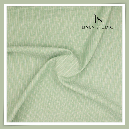 80 Lea Pure Linen Premium Shirting by Burgoyne - 13712/01 (NEW)