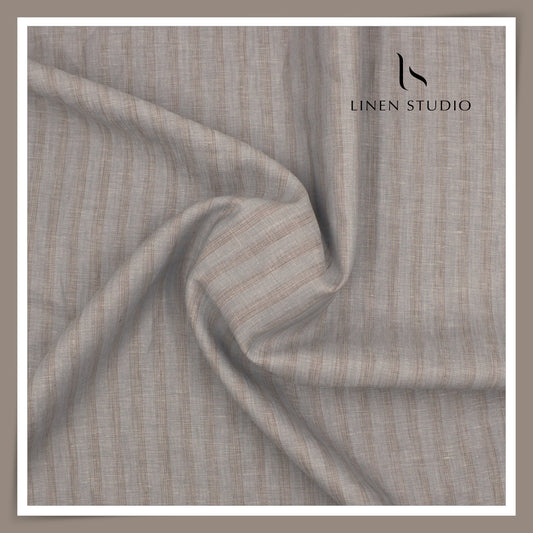 80 Lea Pure Linen Premium Shirting by Burgoyne - 13753/01 (NEW)