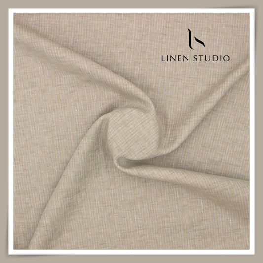 80 Lea Pure Linen Premium Shirting by Burgoyne - 13787/08 (NEW)