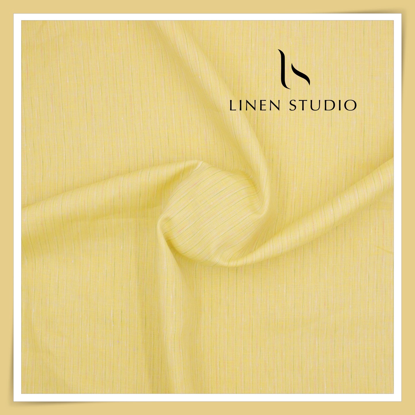 80 Lea Pure Linen Premium Shirting by Burgoyne - 14000/03 (Zoom In) (NEW)