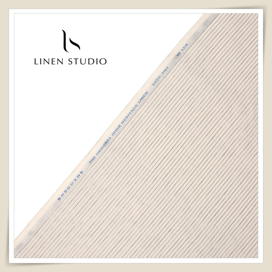 80 Lea Pure Linen Premium Shirting by Burgoyne - 14032/01 (NEW)