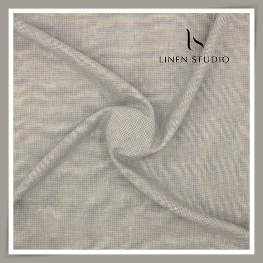 80 Lea Pure Linen Premium Shirting by Burgoyne - 14067/01 (NEW)