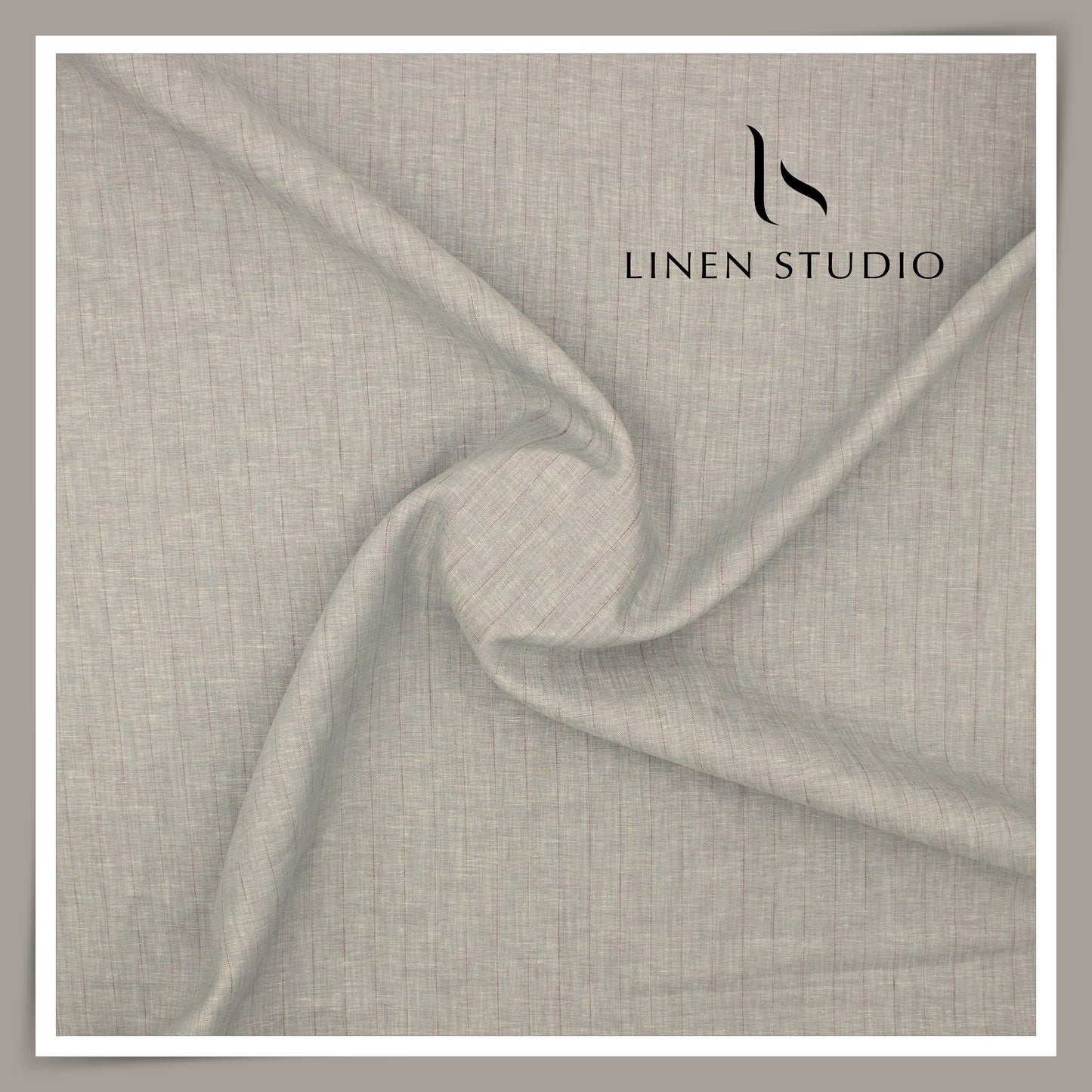 80 Lea Pure Linen Premium Shirting by Burgoyne - 14092/01 (Zoom In) (NEW)