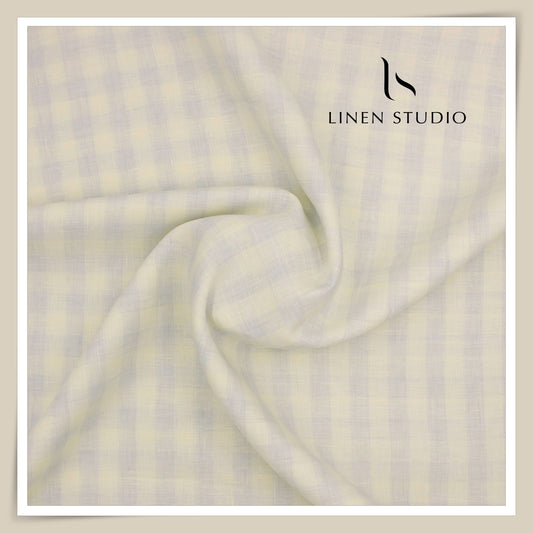 80 Lea Pure Linen Premium Shirting by Burgoyne - 14108/01 (NEW)