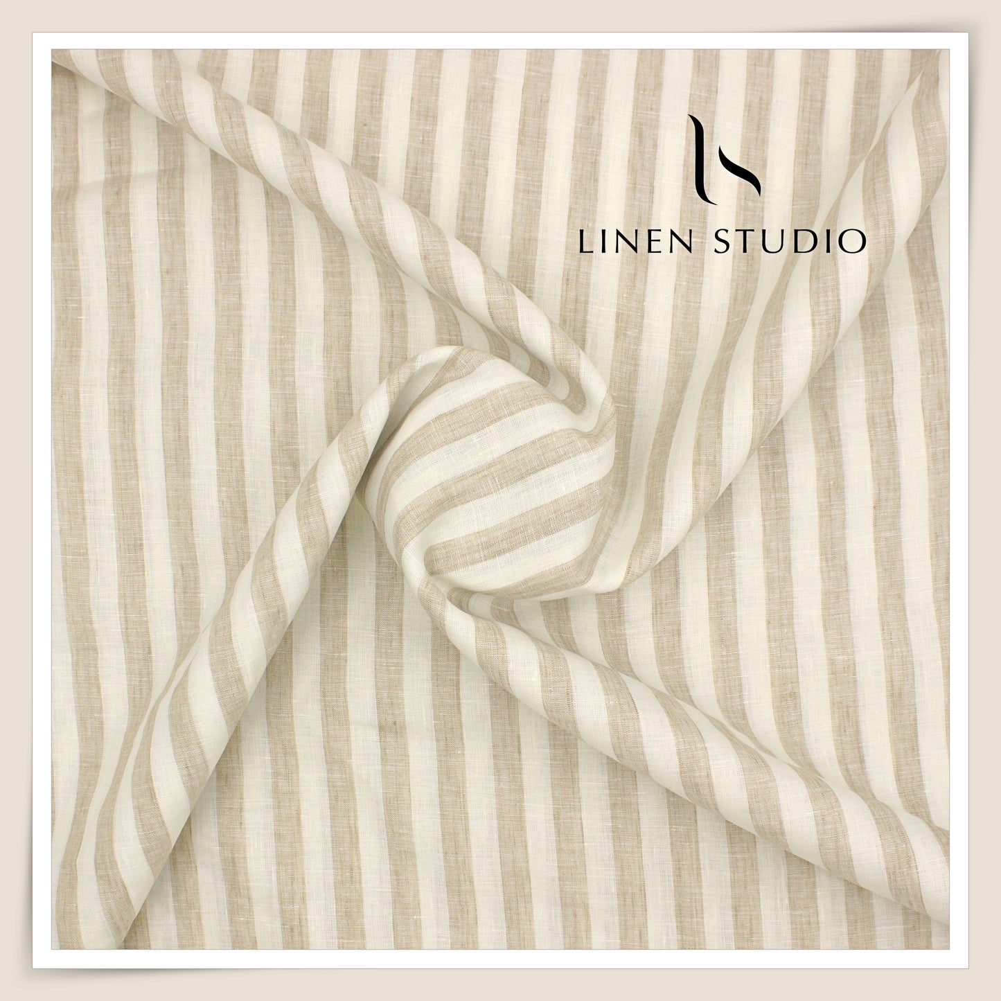 80 Lea Pure Linen Premium Shirting by Burgoyne - 14115/04 (Zoom In) (NEW)