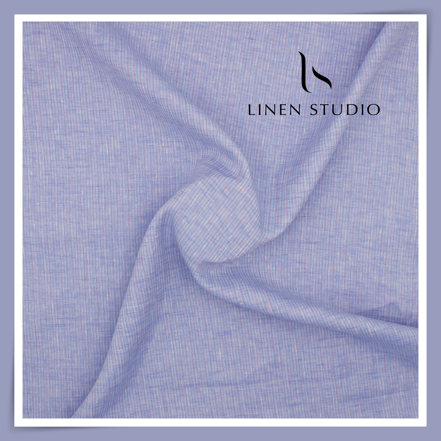 80 Lea Pure Linen Premium Shirting by Burgoyne - 14151/01 (Zoom In) (NEW)