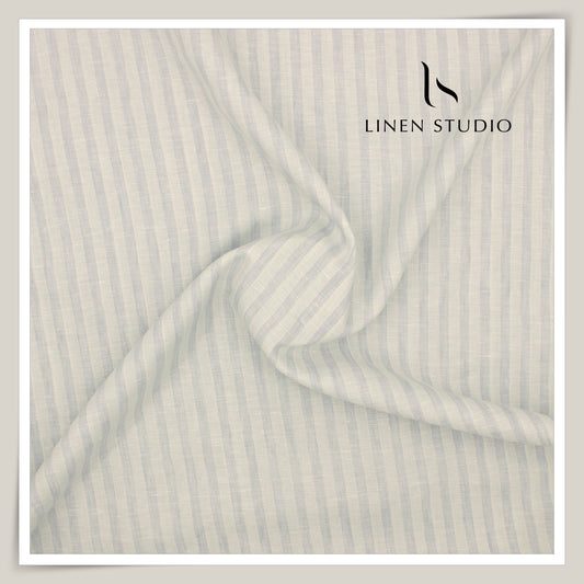 80 Lea Pure Linen Premium Shirting by Burgoyne - 14163/01 (NEW)