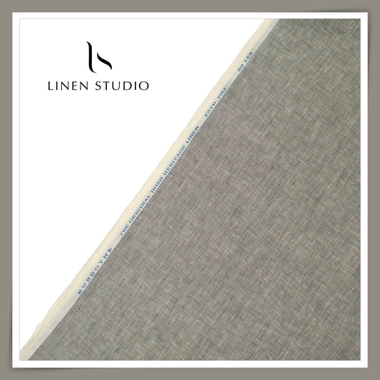 80 Lea Pure Linen Premium Shirting by Burgoyne - 17015/01 (NEW)