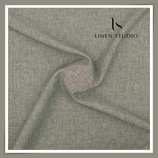80 Lea Pure Linen Premium Shirting by Burgoyne - 17015/01 (NEW)