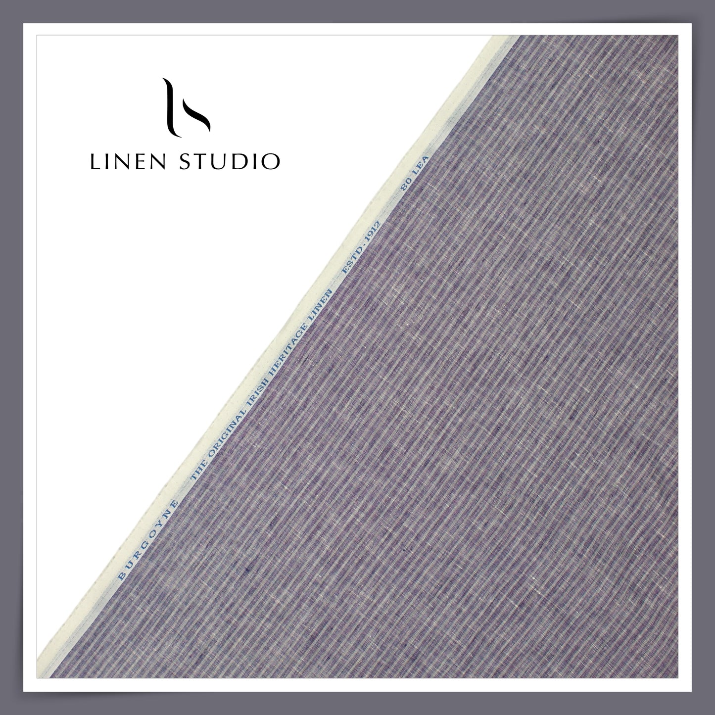 80 Lea Pure Linen Premium Shirting by Burgoyne - 17204/01 (NEW)