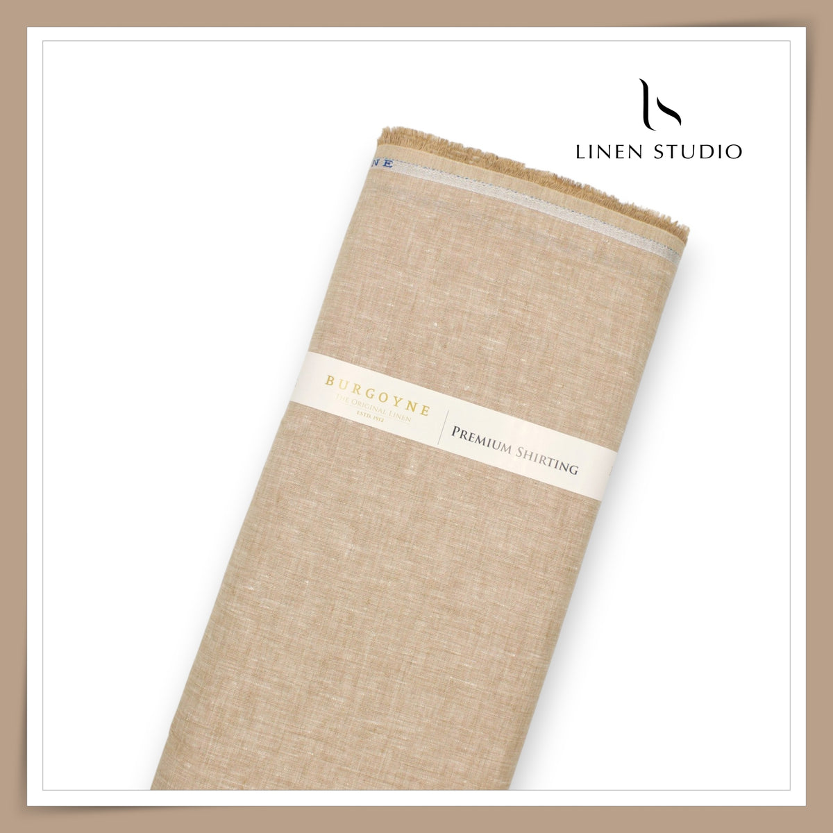 Burgoyne 70 Lea Linen Two Tone Shirting - CH 00427/30   (NEW)