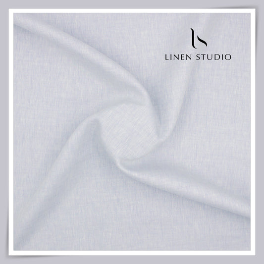 Burgoyne Pure Linen 60 Lea Twill Premium Suiting - Light Lavender (NEW)