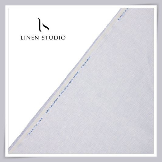 Burgoyne Pure Linen 60 Lea Twill Premium Suiting - Light Lavender (NEW)