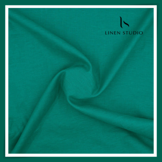 Linen Fiesta 60 Lea Plain Single Tone Shirting - B 433 (NEW)
