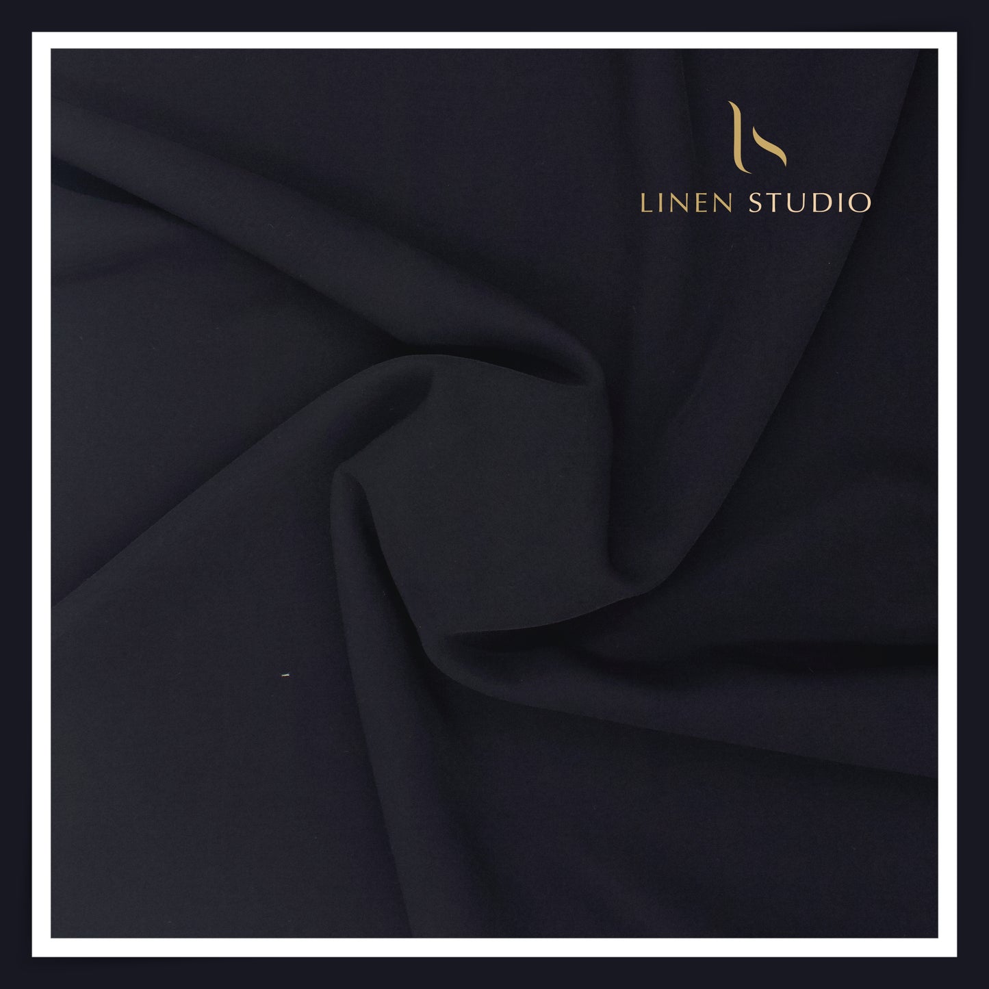 GABANA FROM INDONESIA HIGHEST QUALITY 120'S POLYNOSIC SUITING - DARK BLUE (NEW)