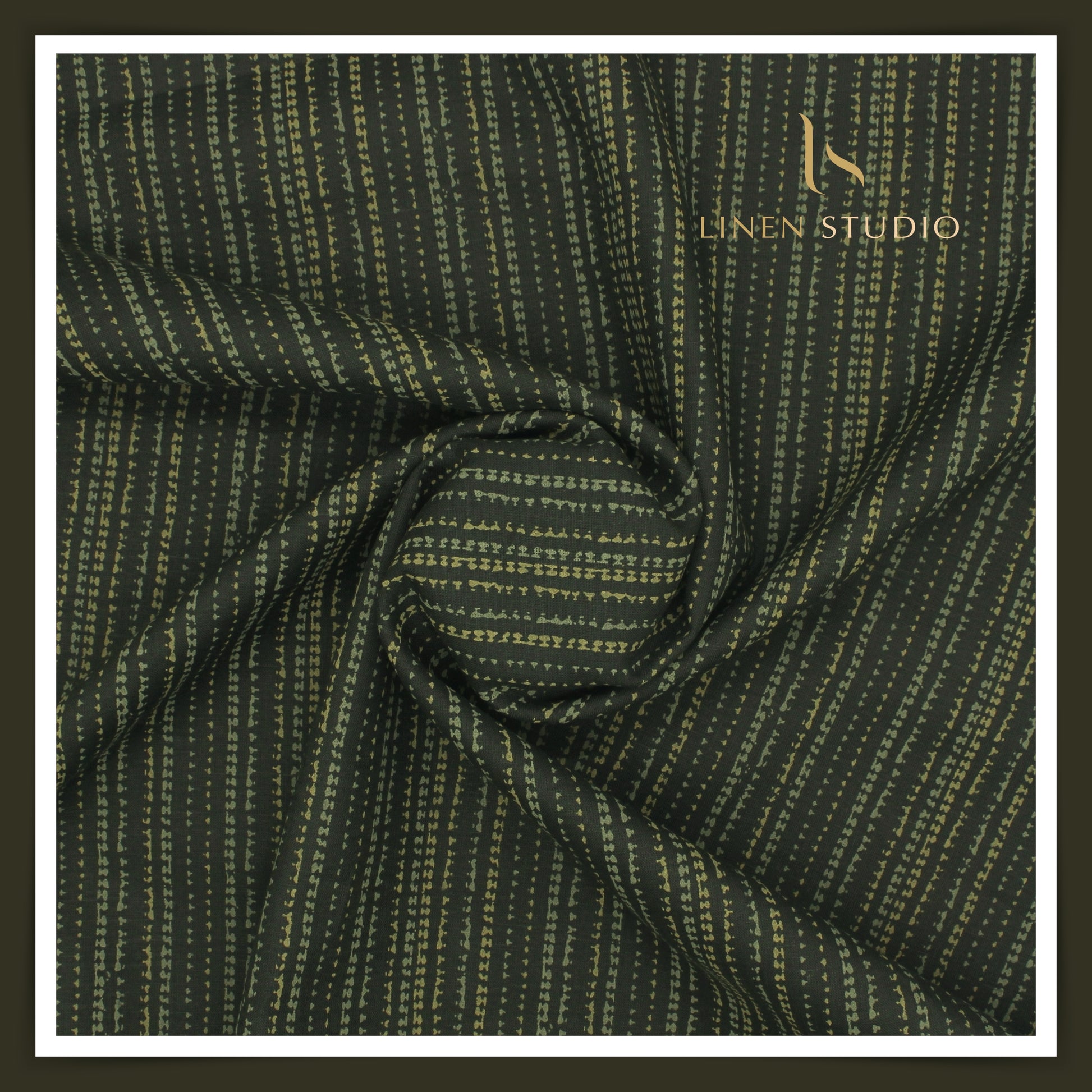Burgoyne Digital Printed Premium Linen - 22 - Linen Studio