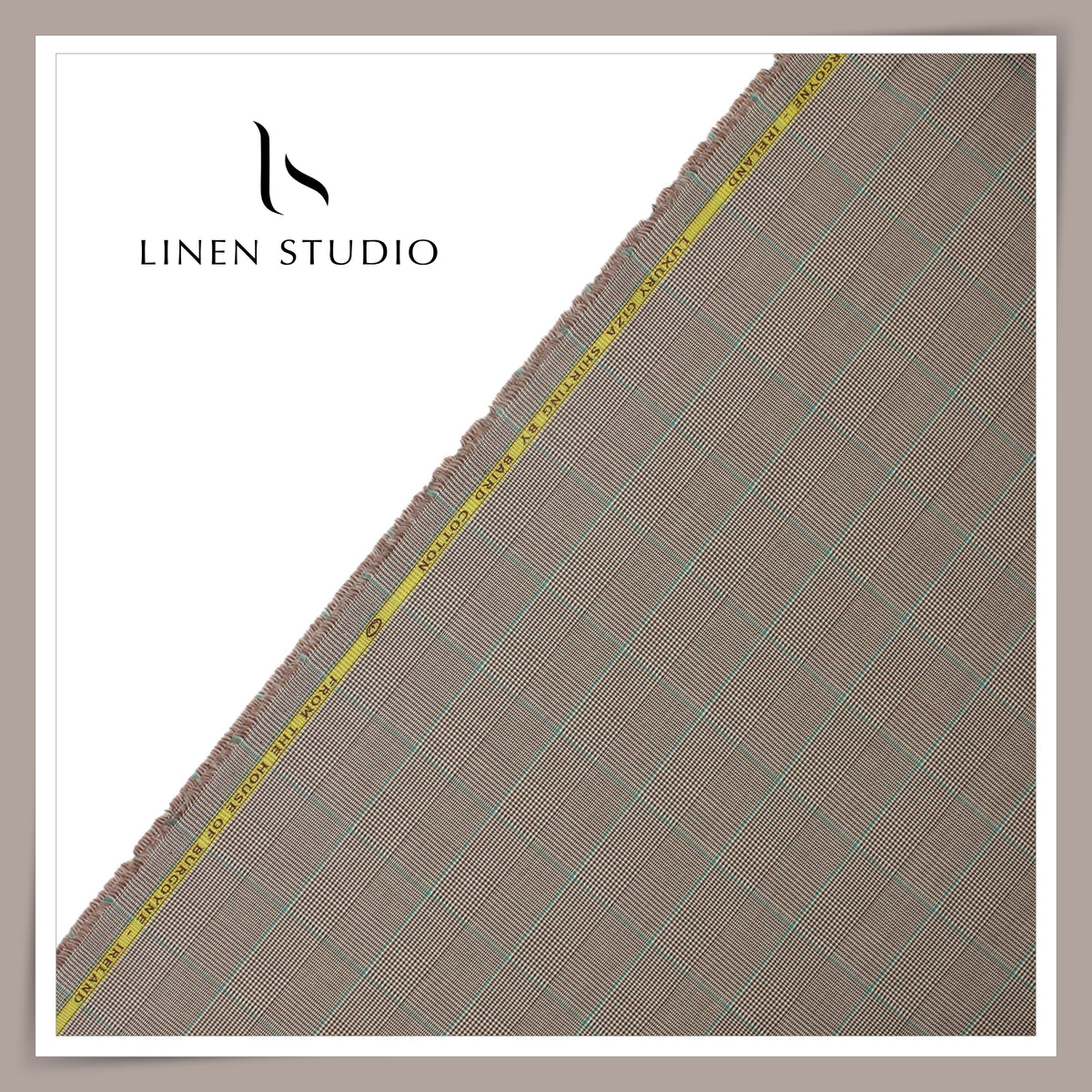 100% Finest Giza Cotton Shirting by Burgoyne - BL 52579 (NEW)