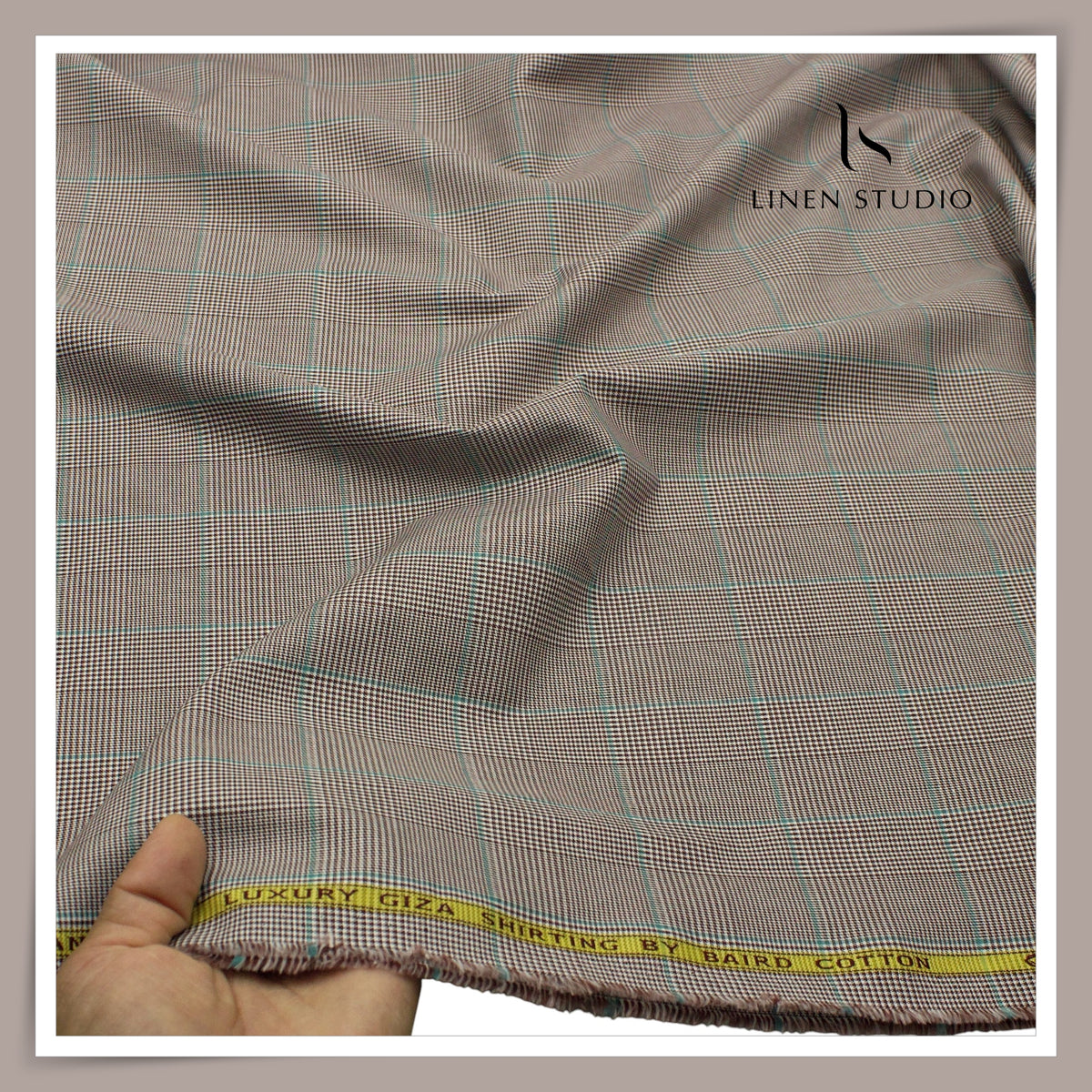 100% Finest Giza Cotton Shirting by Burgoyne -  BL 52579 (NEW)