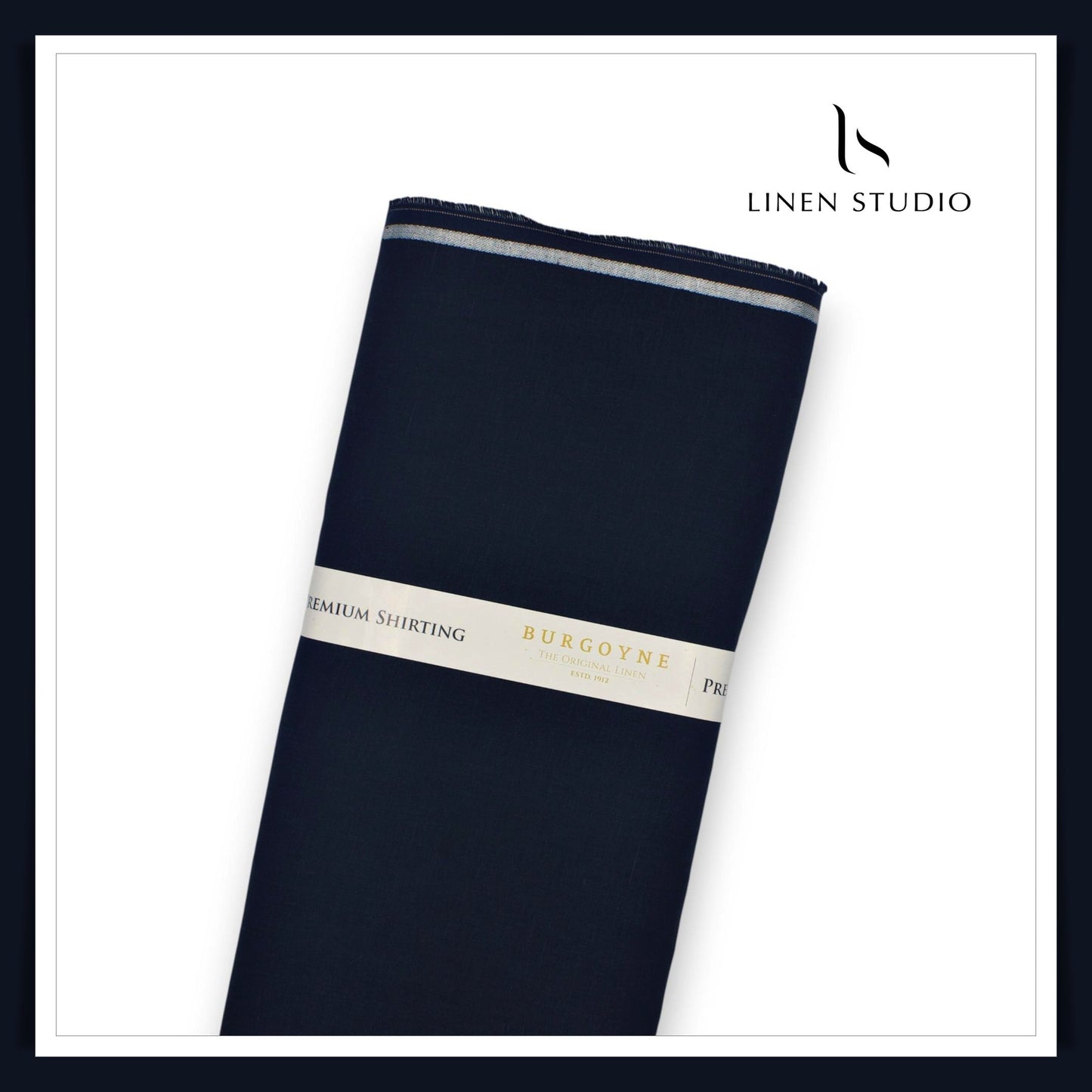 Burgoyne Premium Linen 70 Lea - Darkest Navy (Fastest Selling)