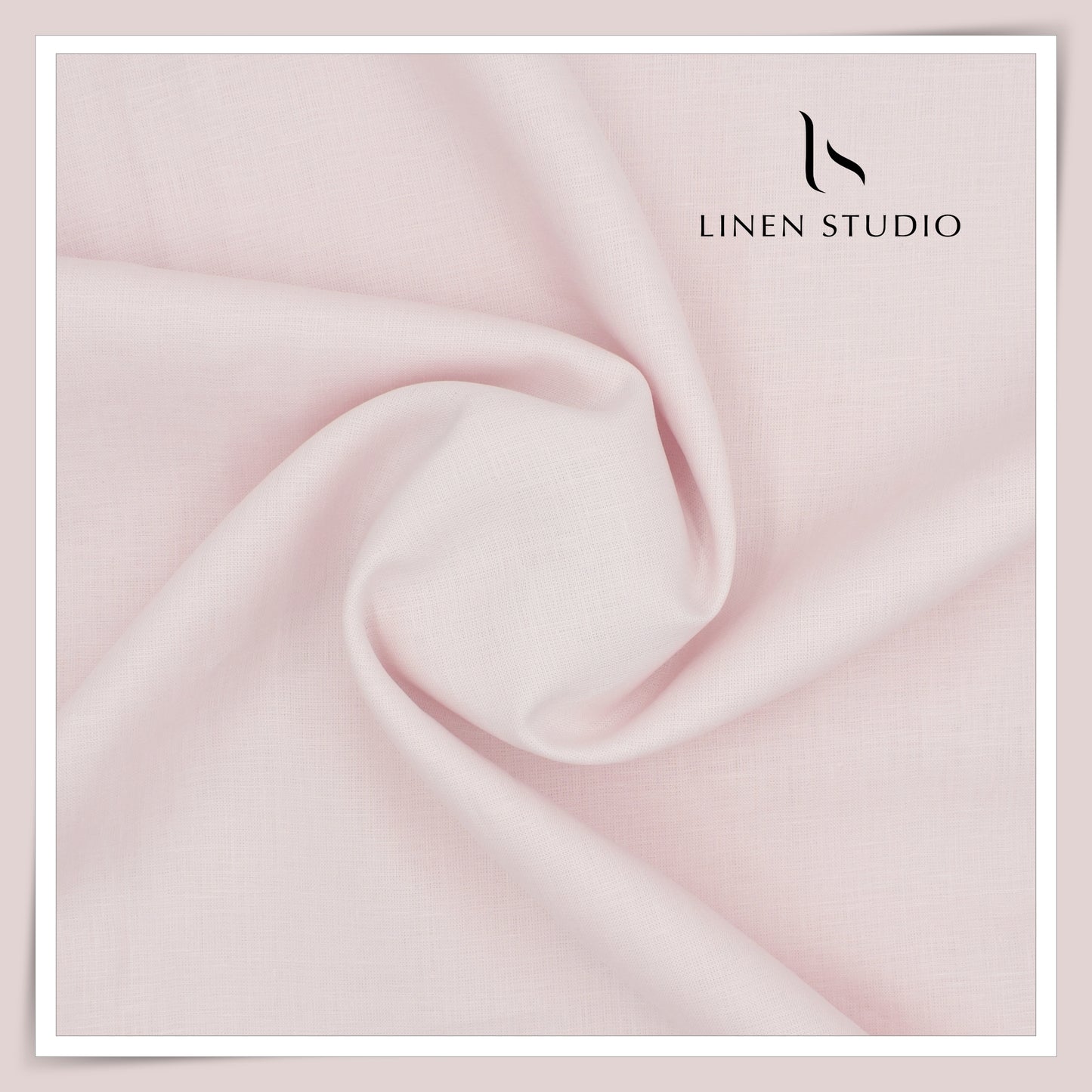 Burgoyne Premium Linen 70 Lea - Pastel Pink