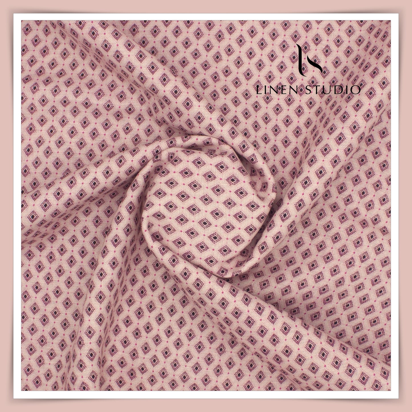 Burgoyne Digital Printed Premium Linen - 18 - Linen Studio