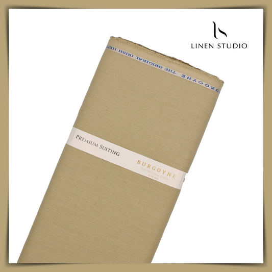 Burgoyne Premium Suiting - Camel - Linen Studio