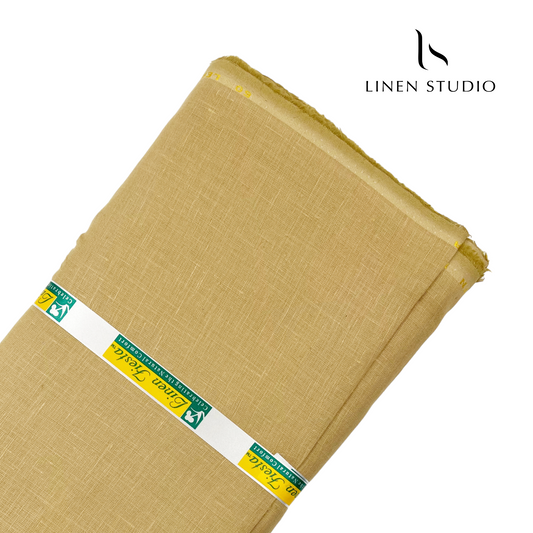 Linen Fiesta 60 Lea Plain Single Tone Shirting - B 415