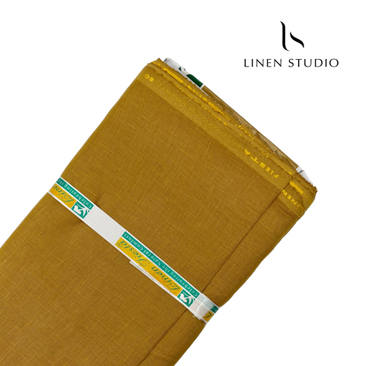 Linen Fiesta 60 Lea Plain Single Tone Shirting - B 426
