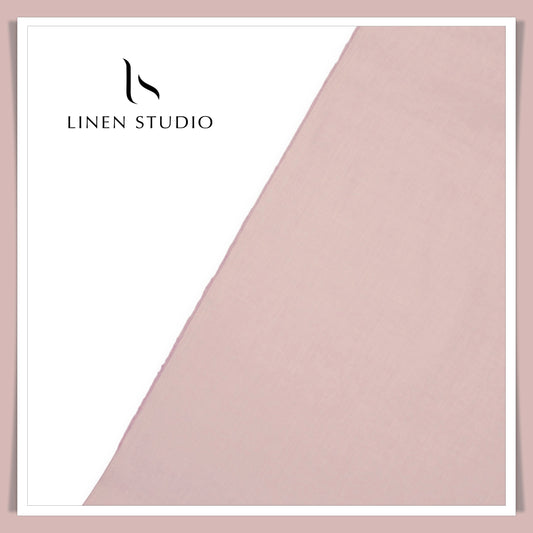 Cotton Blended Shirting by British Micros - Lilac Herringbone Textured (50% SALE)