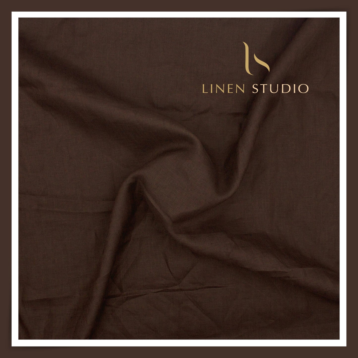 80 Lea Plain Colour Premium Shirting by Linen Club -  Eclipse Brown (NEW) (Limited Stock)