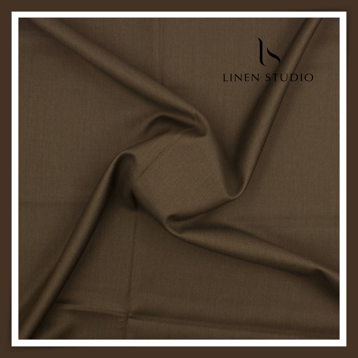 100's Australian Merino Wool Suiting by D&J - Metallic Bronze (NEW) (Italian Designer Collection)