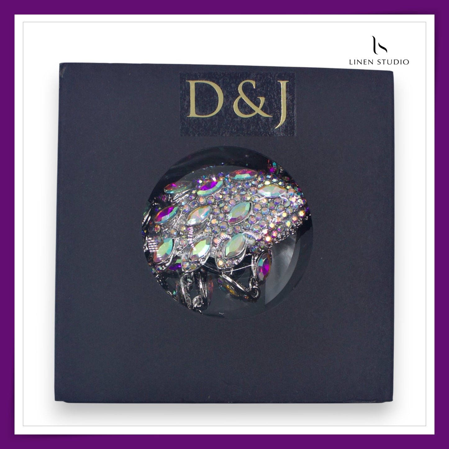 Premium Brooch -  Bling Peacock (NEW)