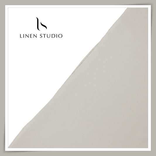 Wrinkle Free Lightweight Lachka Shirting by Don & Julio - Cloud Grey (NEW)