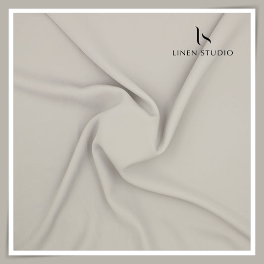 Wrinkle Free Lightweight Lachka Shirting by Don & Julio - Cloud Grey (NEW)