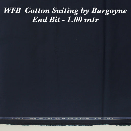 1.00 Mtr WFB Cotton Suiting - END BIT (35%)