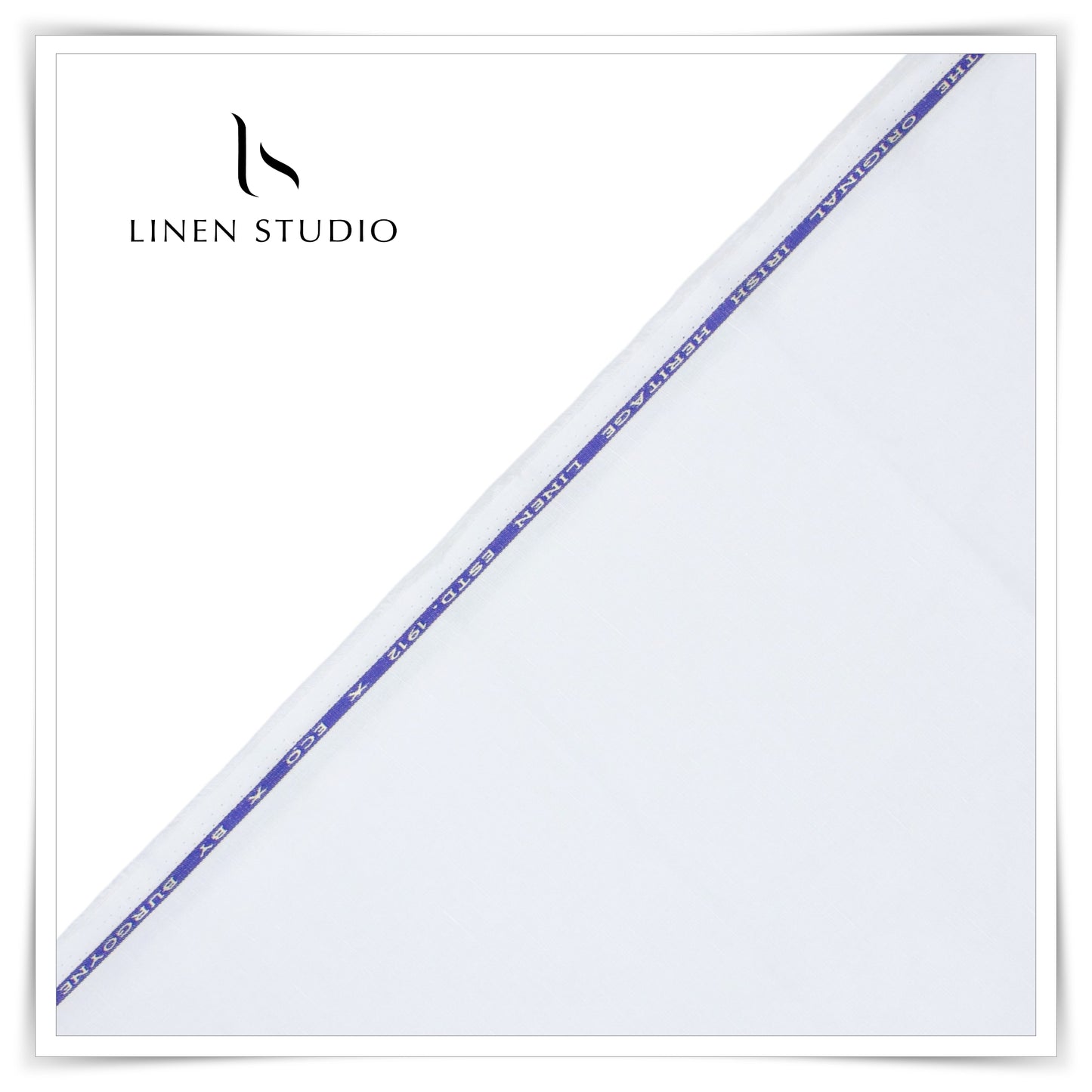 Burgoyne Linen Cotton - Eco White (40% CRAZY SALE)