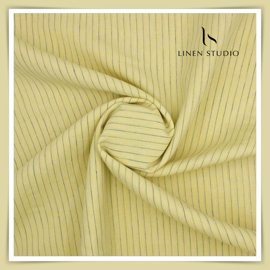 Fuji 1758/101 - 70 Lea Pure Linen Stripes - Linen Studio