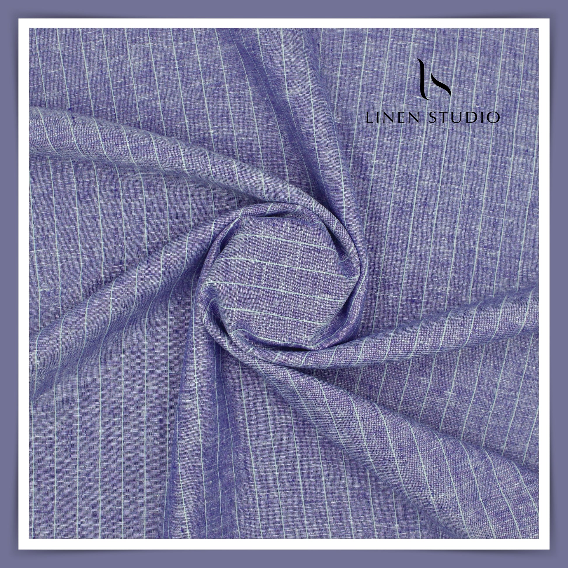 Fuji 1764/101 - 70 Lea Pure Linen Stripes - Linen Studio