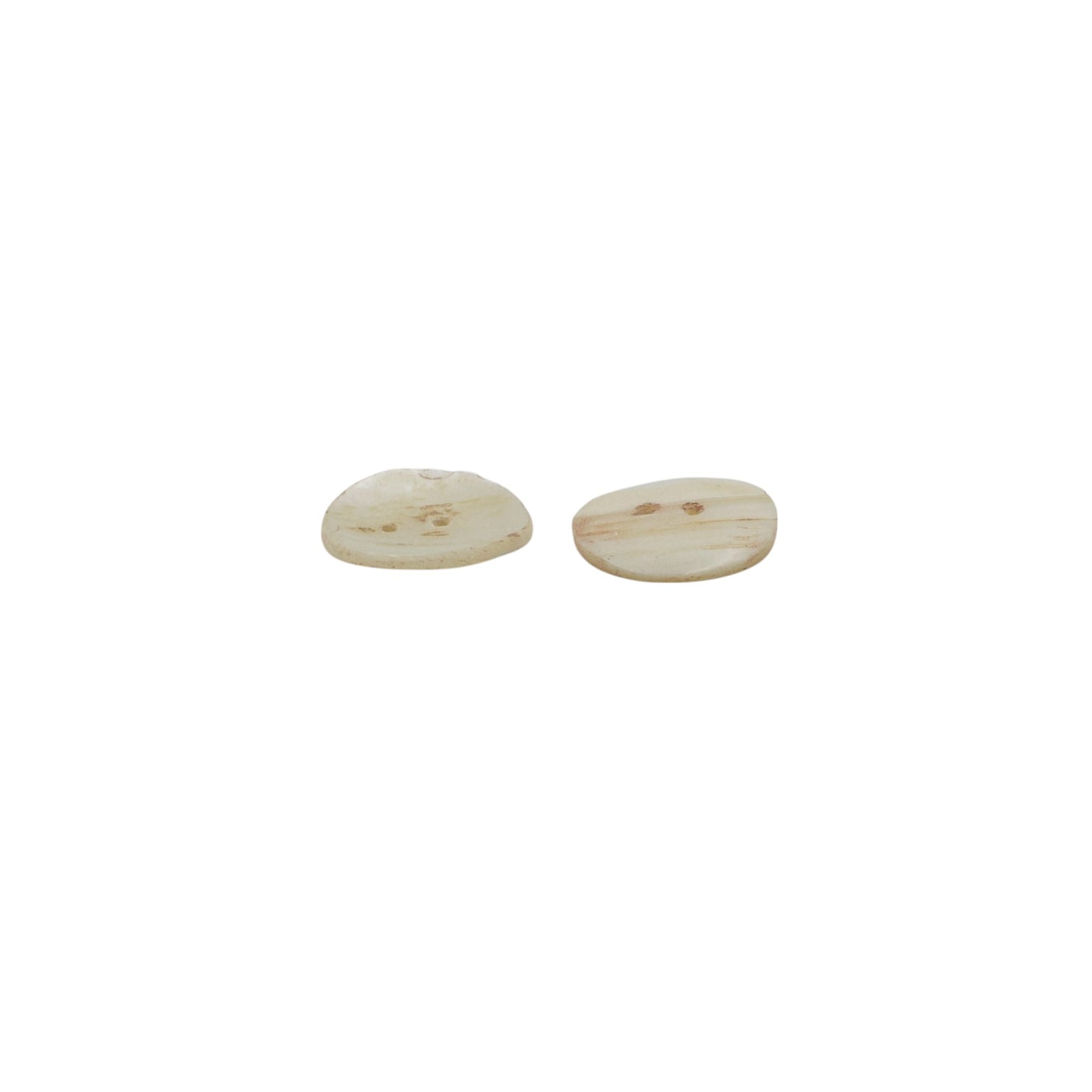 Round Rimless 2 Hole Mother Of Pearl Fancy Shirt Buttons in Big Size 22.9MM