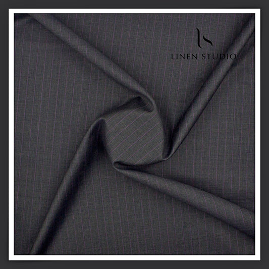130's Mercerised Merino Wool by Sherry & Smith, England - Dolce Stripes 3 (NEW)